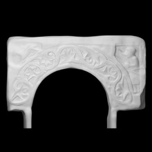 fragment roman frieze scan architecture sculpture inscription hospital 3d print model - Mito3D