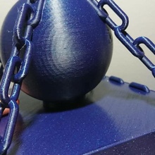 tortura cadena caja pelota prueba esfera 3d print model - Mito3D