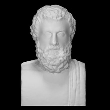 Aeschylus taramak büst Yunan adam Vesika trajedi 3d print model - Mito3D