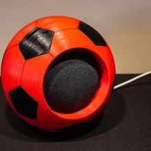 Google mini calcio palla 3d print model - Mito3D