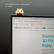Hamster Familie Spielzeuge Spiele Tier Karikatur zbrush schmücken schön homedecorate 3d print model - Mito3D