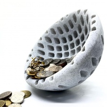 tray bowl decoration office coins decorate stefanos kantzilaris 3d print model - Mito3D
