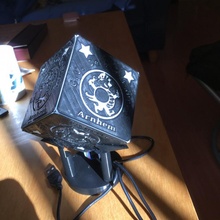 Zotskappen conduziu luz cubo carnaval 3d print model - Mito3D