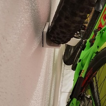 bike wall mount removable 3d print model - Mito3D