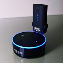 Alexa portabalized gadget'lar elektronik taşınabilir akıllı Amazon Eko 3d print model - Mito3D
