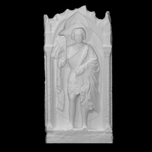 warrior saint scan statue stone museo di verona castelvecchio 3d print model - Mito3D
