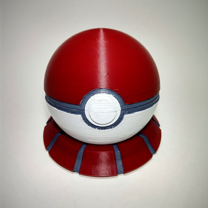 Pokémon Sack Ball Echo Punkt Fall Mantel 2nd gen Pokeball Amazonas sindoh smartassistant3d 3D print model - Mito3D