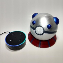 pokemon heavy ball echo dot case 2nd gen gadgets & electronics pokeball poke amazon sindoh smartassistant3d 3d print model - Mito3D