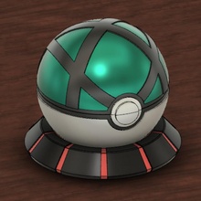 pokemon net ball echo dot case 2nd gen gadgets & electronics pokeball amazon sindoh smartassistant3d 3d print model - Mito3D