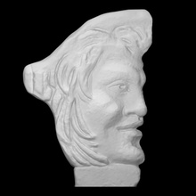 acroterion sarcophagus scan head roman marble parian price-collection 3d print model - Mito3D
