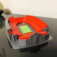 Ohio Stadion Hufeisen multi color Kolumbus Tasse Fußball Sport Park Universität Arena Tagungsort Futbol stade estadio Osu 3d print model - Mito3D
