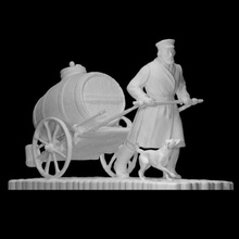 monument saint petersburg water-carriers scan 3d print model - Mito3D