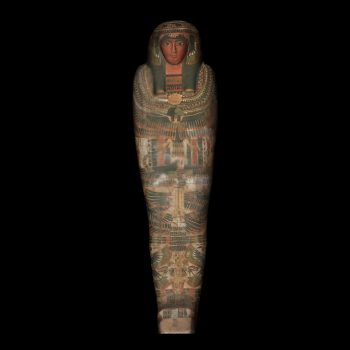 mamãe afundar Varredura Egito têmpora mumificação cantor sacerdotisa amun Thebes 3D print model - Mito3D