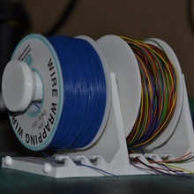 modular wire spool holder build 3d printer diy electronics 3d print model - Mito3D