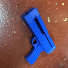 lumière blaster pistolet soutenir scifi 3d print model - Mito3D