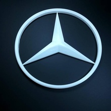 Mercedes Logo Ventilator Kunst 3d print model - Mito3D