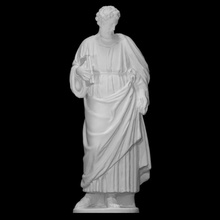 Saint Bartholomé analyse Antonio musées civique eremitani minello 3d print model - Mito3D
