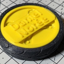 Daniel Noree Makercoin ventilador arte openrc criador moeda 3d print model - Mito3D