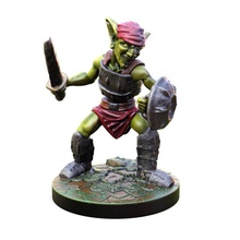 lutin épéiste 28mm miniature table imprimable armée fantaisie Jeu jeu guerre donjon 3d print model - Mito3D