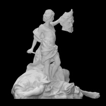 David triumphierend Goliath Scan Sotheby 39 3d print model - Mito3D