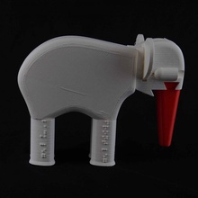 braille elefante quebra cabeça brinquedos games jigsaw aprendizagem cego tátil 3d print model - Mito3D