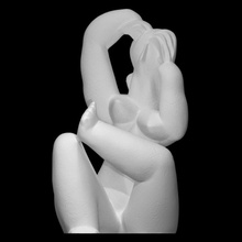 Noire analyse sculpture bronze copenhague henri laurens 3d print model - Mito3D