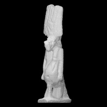 taweret amulet scan egypt protection sculpture women statuette pregnancy childbirth 3d print model - Mito3D