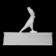 animal ataúd horus figurilla escanear Egipto objeto ptolemaico estatuilla 3d print model - Mito3D