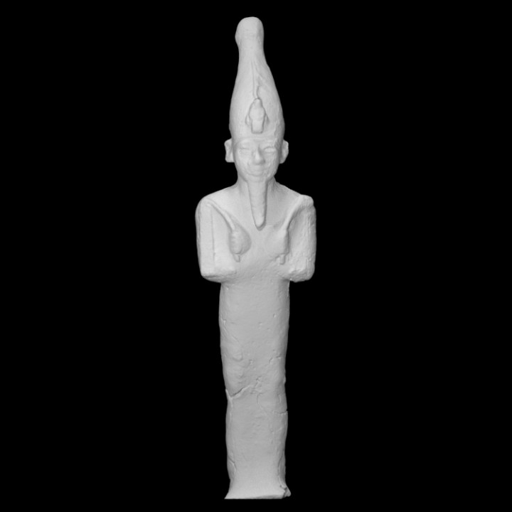 Osiris Figur Scan uralt Ägypten ägyptisch Zahl Gottheit 3D print model - Mito3D