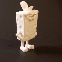 spongebob smug cartoon funny kids toy patrick 3d print model - Mito3D