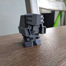Battleroller Chibi Megatron niedlich Miniaturen Transformer Decepticons Tischplatte kawai 3d print model - Mito3D