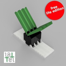 teltel - free lite edition & garden gundam modeling gunpla sprue kits 3d print model - Mito3D
