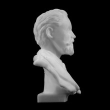 busto josé maría heredia jardin du luxembourg parís scan 3d print model - Mito3D
