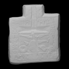 offering table scan ancient egypt stone 3d print model - Mito3D