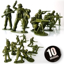 british soldiers pack toys & games army figurine soldier toy vintage 3d print model - Mito3D