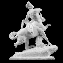 enlèvement déjanire centaure nessus jardin tuileries paris numérisation favoris 3d print model - Mito3D