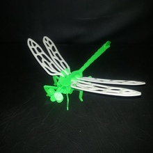 dragon fly 3d puzzle toys & games 3d print model - Mito3D