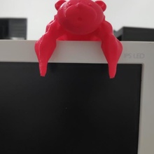 cute muscle hybrid bear spider 3d print model - Mito3D