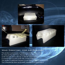 wind directory air purifier & garden room windirector additional 3d print model - Mito3D