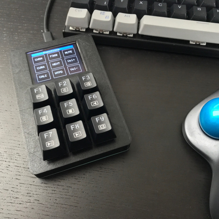 personalizado mecánico teclado monitor arduino cereza mx Pro micro 3D print model - Mito3D