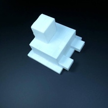 Minecraft Hund blockig 3d print model - Mito3D