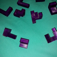 Puzzle Würfel 3d print model - Mito3D