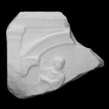 relief claudius rogatus scan frieze slab architectural cladius 3d print model - Mito3D