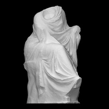 ilham perisi agnano taramak kadın şekil heykel Kadın oturmuş bol dökümlü grup 3d print model - Mito3D