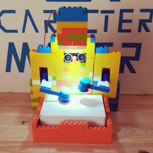 incisivo el robot batterista arduino Fai Lego musica lampone tamburi robotica tamburo 3d print model - Mito3D