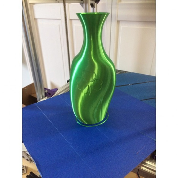 st patricks day vases vase patrick saint holiday stpartrick 3D print model - Mito3D
