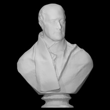 busto francisco seymour conway escanear mármol francis Hertford legatt chantrey 3d print model - Mito3D