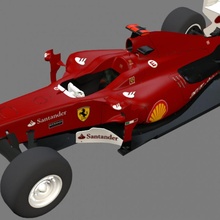 Ferrari 3d print model - Mito3D