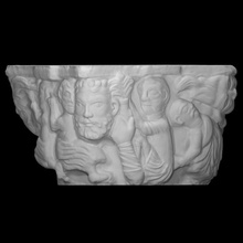 capitale scansione architettura fallimento personaggi figura marmo Chiesa pisa 3d print model - Mito3D