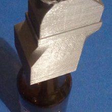 bottiglia connettore tasca portacenere bottleconnectorforpocketashtray 3d print model - Mito3D